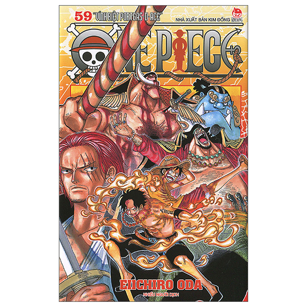 bộ one piece - tập 59 - vĩnh biệt portgas d. ace (tái bản 2022)