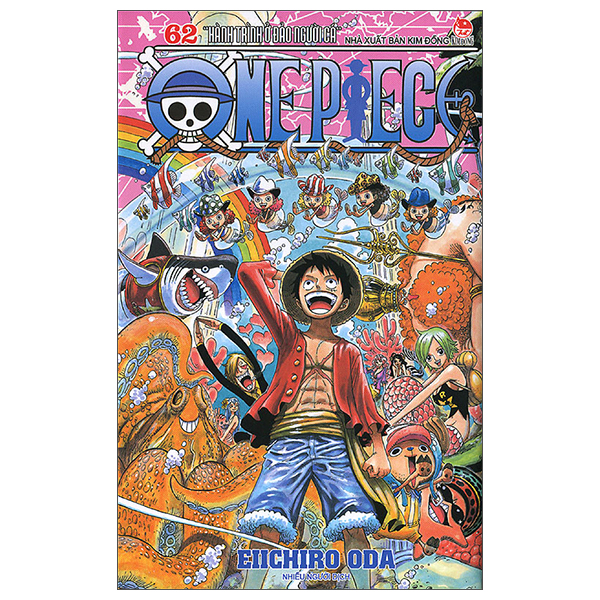 Bo
						
										
										One Piece - Tap 62 - Hanh Trinh O Dao Nguoi Ca - Ban Bia Ao (Tai Ban 2022)