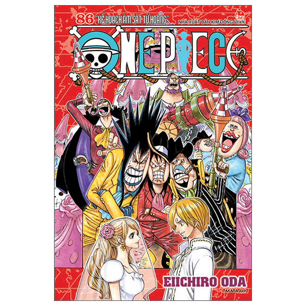 bộ one piece - tập 86 - kế hoạch ám sát tứ hoàng (tái bản 2022)