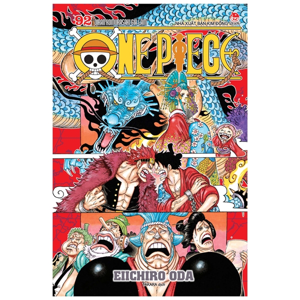 bộ one piece - tập 92 - oiran komurasaki giá lâm (tái bản 2022)