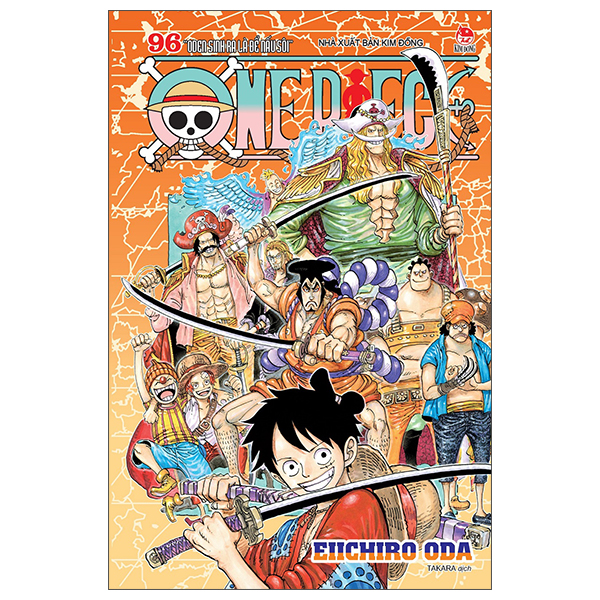 bộ one piece - tập 96 - oden sinh ra là để nấu sôi (tái bản 2022)