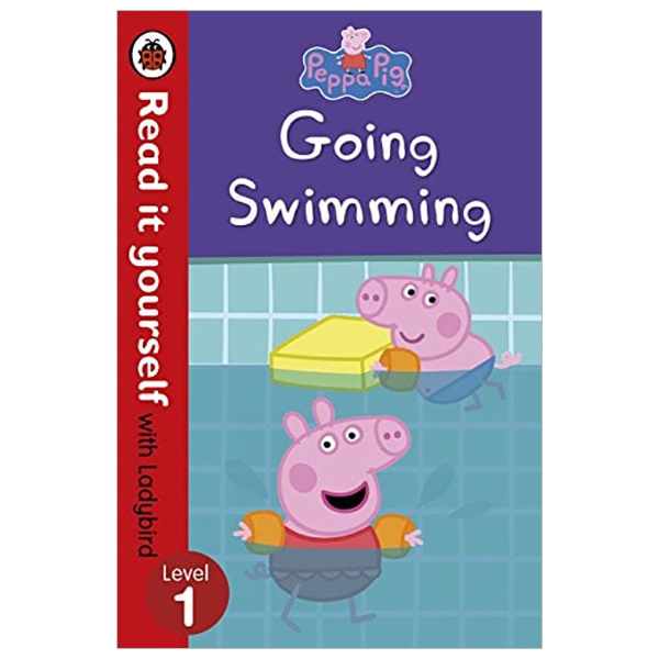 bộ peppa pig: going swimming hb – read it yourself with ladybird level 1