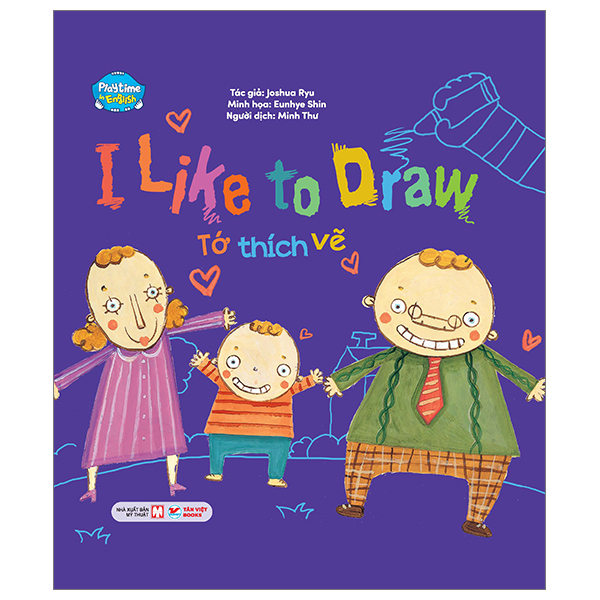 Bo
						
										
										Playtime In English - Level 3 - I Like To Draw - To Thich Ve