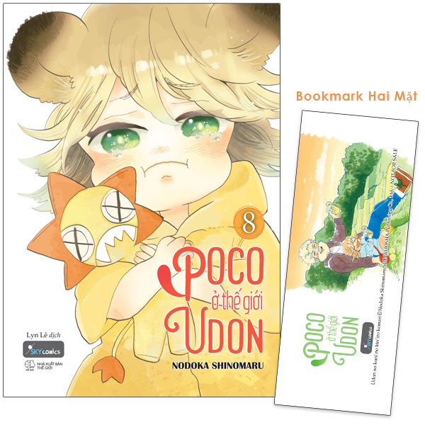 bộ poco ở thế giới udon - tập 8 - tặng kèm bookmark hai mặt