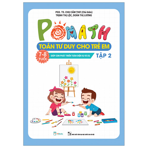 Bộ
						
										
										Pomath - Toán Tư Duy Cho Trẻ Em - 7-8 Tuổi - Tập 2