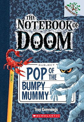 bộ pop of the bumpy mummy: a branches book (the notebook of doom #6)