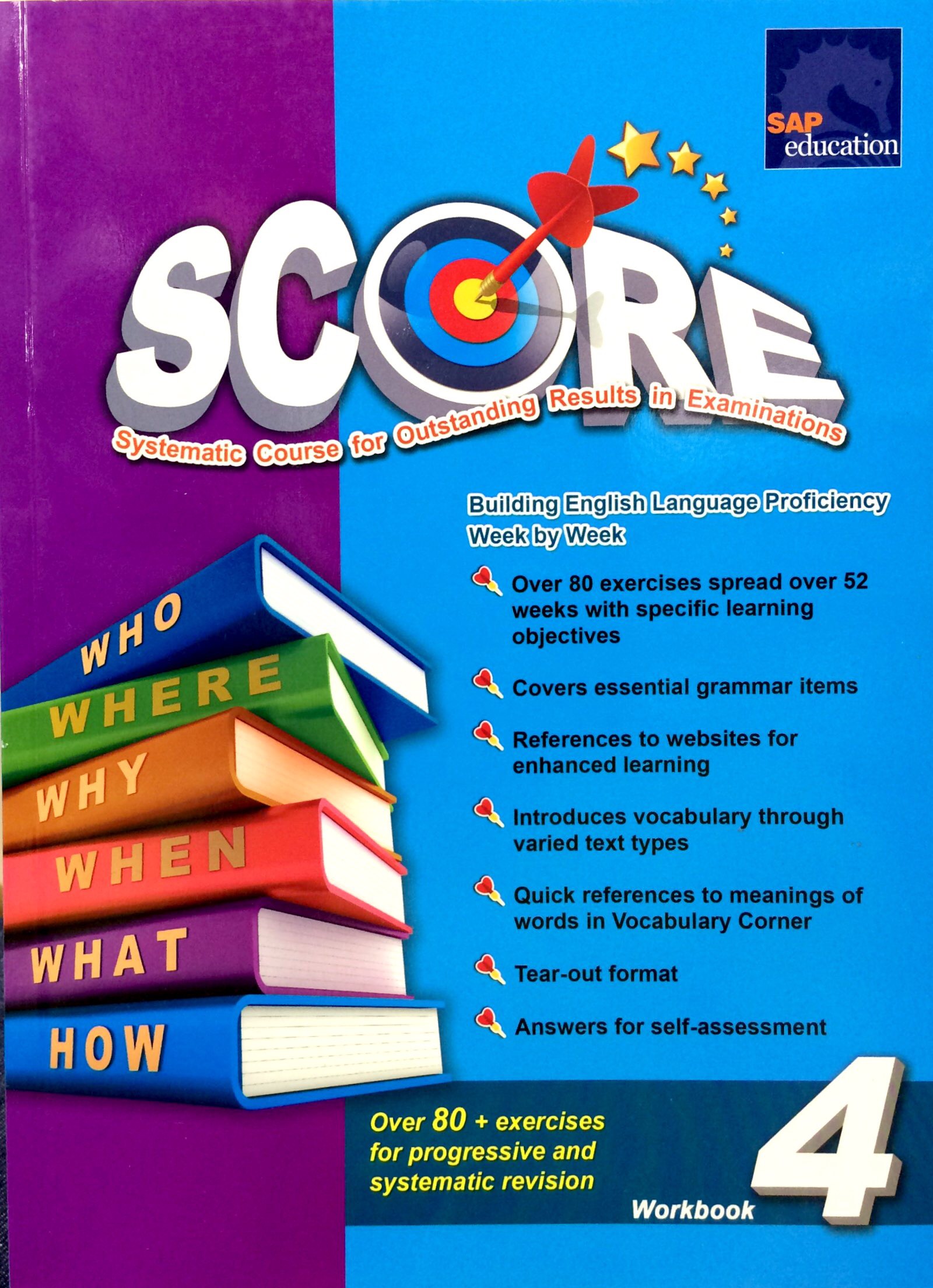 bộ primary level score workbook 4