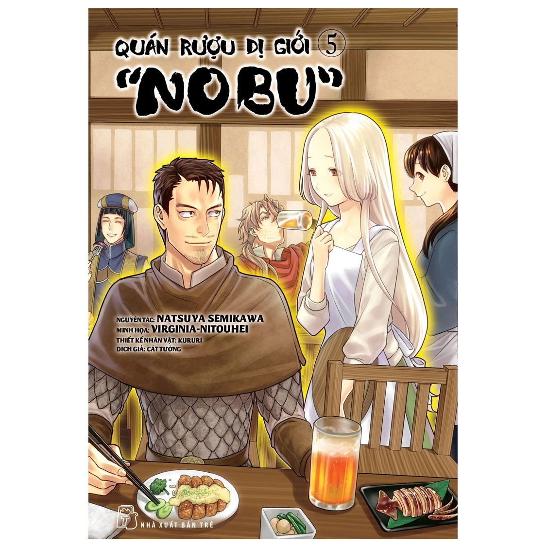 bộ quán rượu dị giới "nobu" - tập 5 - tặng kèm bookmark giấy hình món ăn