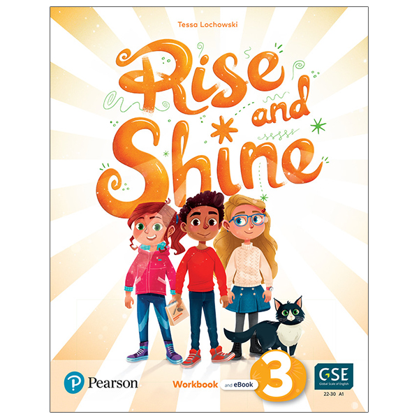 bộ rise and shine american level 3 workbook with ebook