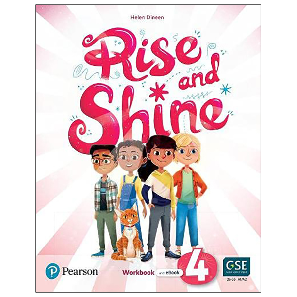 bộ rise and shine american level 4 workbook with ebook