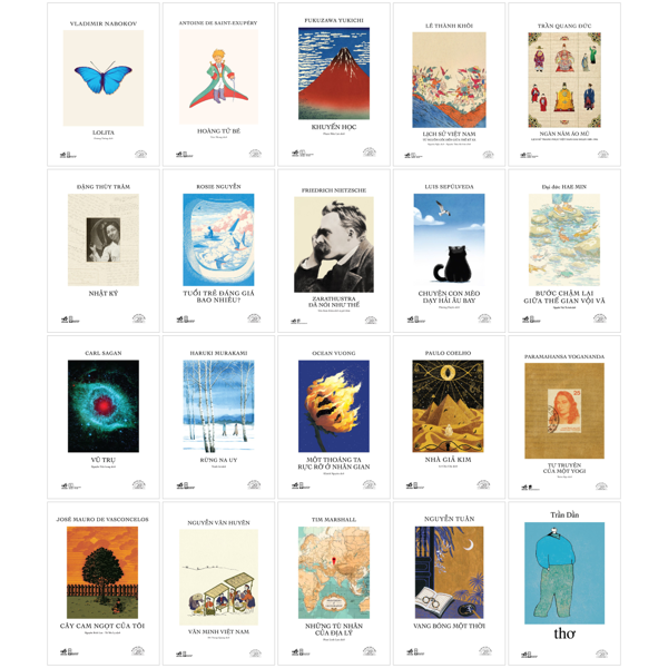 Bo Sach An Ban Dac Biet 20 Nam Thanh Lap Nha Nam - Bia Cung (Bo 20 Cuon) - An Ban So 35