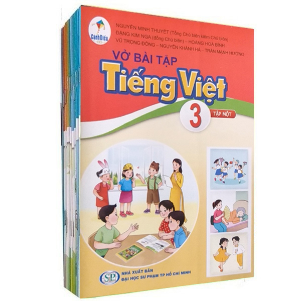 bộ sách giáo khoa bộ lớp 3 - cánh diều - sách bài tập (bộ 13 cuốn) (chuẩn)