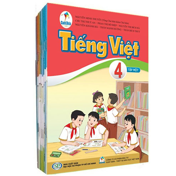 bộ sách giáo khoa bộ lớp 4 - cánh diều - sách bài học (bộ 13 cuốn) (chuẩn)