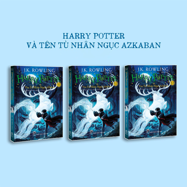 bộ sách harry potter tập 3 - khổ nhỏ (bộ 3 cuốn)