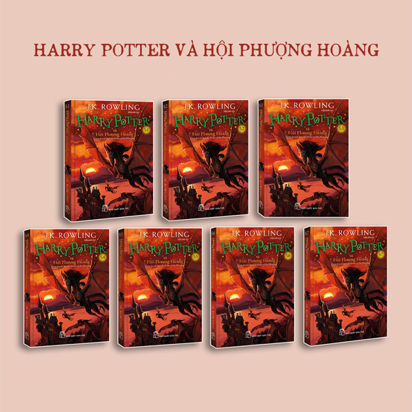 bộ sách harry potter tập 5 - khổ nhỏ (bộ 7 cuốn)