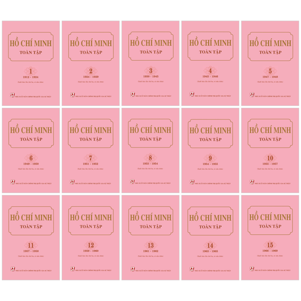 Bộ Sách Hồ Chí Minh Toàn Tập (Bộ 15 Cuốn) - Bìa Cứng