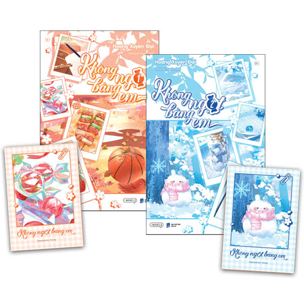 Bo Sach Khong Ngot Bang Em - Tap 1 + Tap 2 (Bo 2 Tap) - Tang Kem 2 Bookmark Polaroid Boi Cung