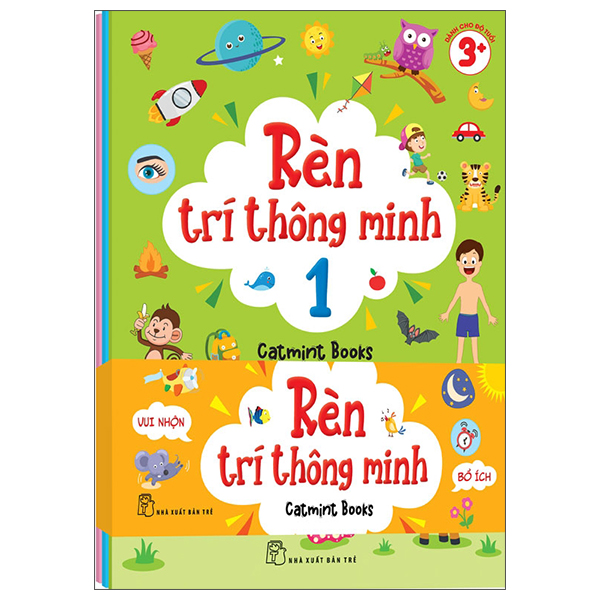 bộ sách rèn trí thông minh: tập 1-3 (bộ 3 tập)