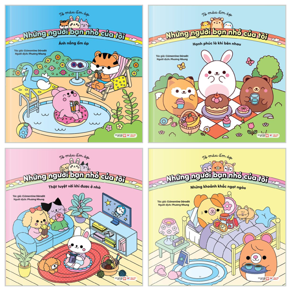 Bo Sach To Mau Am Ap - Nhung Nguoi Ban Nho Cua Toi (Bo 4 cuon)