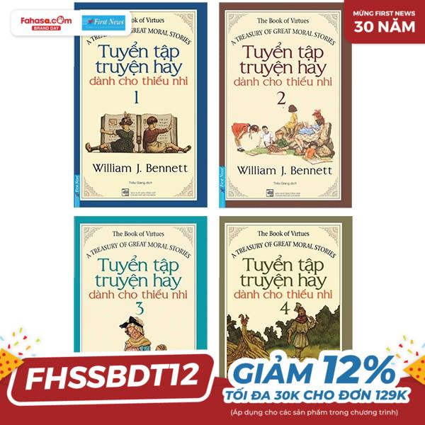 bộ sách tuyển tập truyện hay dành cho thiếu nhi 4 (tái bản 2020) - bộ 4 cuốn