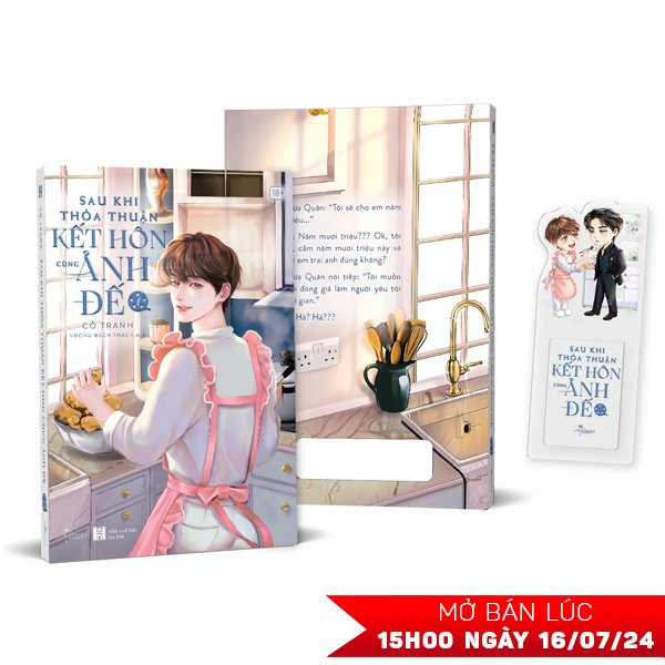 Bo
Sau Khi Thoa Thuan Ket Hon Cung Anh De - Tap 1 - Tang Kem Bookmark PVC