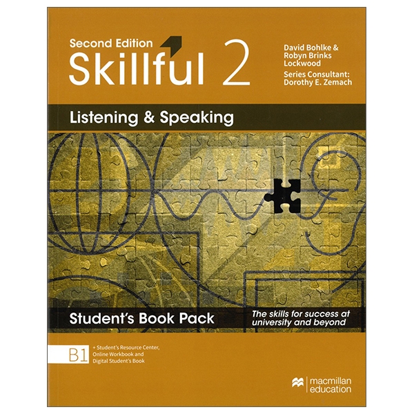 bộ skillful second edition level 2 listening & speaking student's book + digital student's book pack