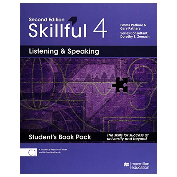 bộ skillful second edition level 4 listening & speaking student's book + digital student's book pack