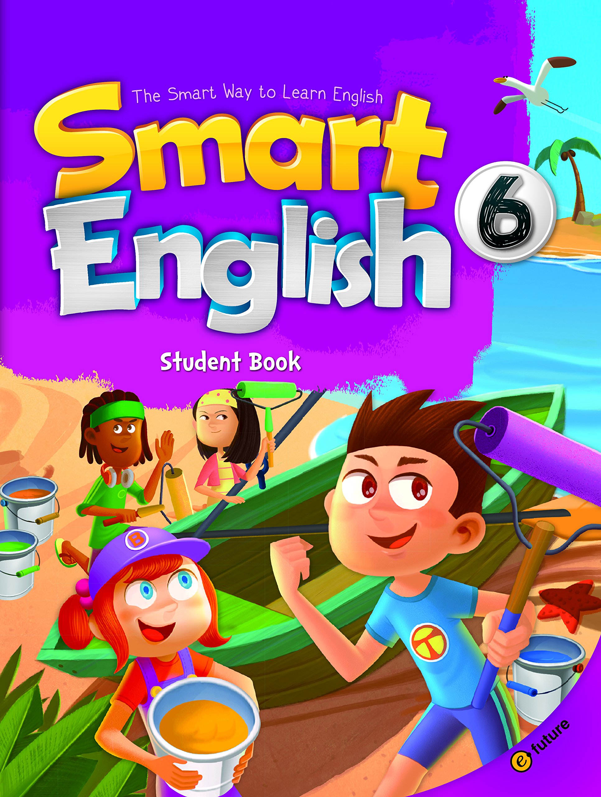 bộ smart english 6 student book + audio cd