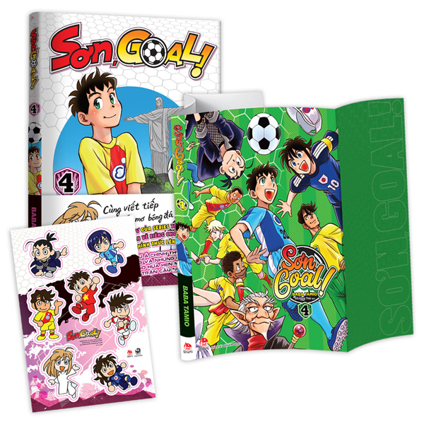 Bo
						
										
										Son, Goal! - Tap 4 - Tang Kem Bia Ao Dac Biet + Bang Sticker