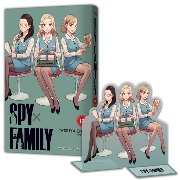 Bộ Spy X Family - Tập 13 - Tặng Kèm Standee PVC