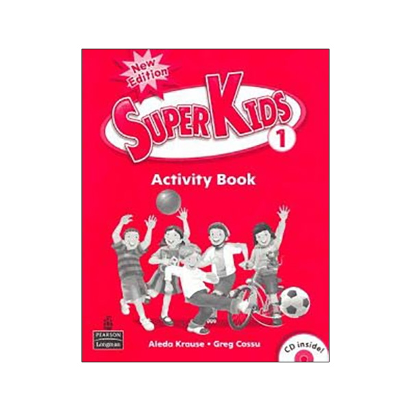 bộ superkids new edition activity book 1 with cd