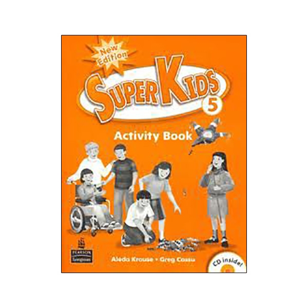 bộ superkids new edition activity book 5 with cd