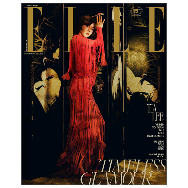 Bo
Tap Chi Phai Dep Elle Thang 10/2025 - Timeless Glamour - Bia Tia Lee