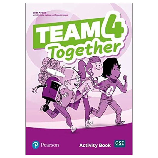 bộ team together activity book level 4