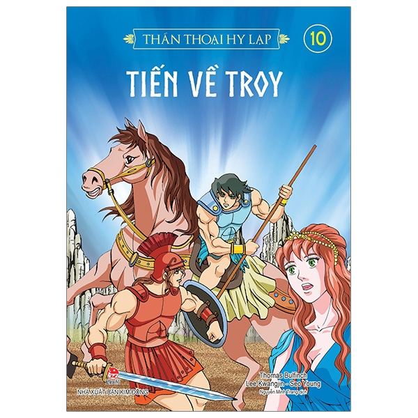 bộ thần thoại hy lạp tập 10 - tiến về troy (tái bản 2019)