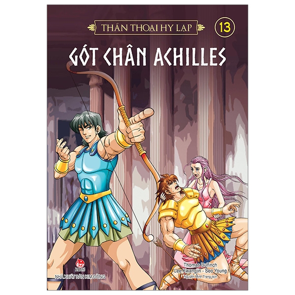 bộ thần thoại hy lạp tập 13 - gót chân achilles (tái bản 2019)