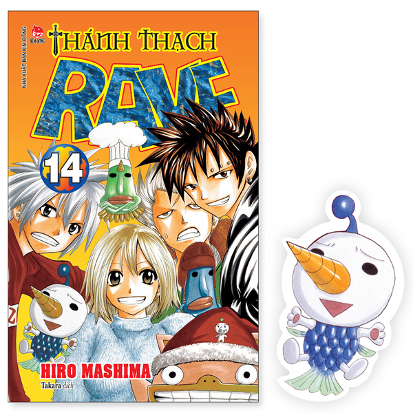 bộ thánh thạch rave - tập 14 - tặng kèm bookmark plue