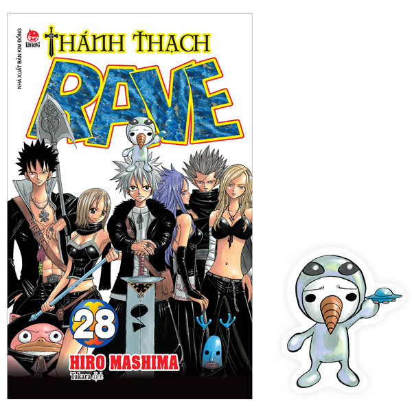 bộ thánh thạch rave - tập 28 - tặng kèm bookmark plue