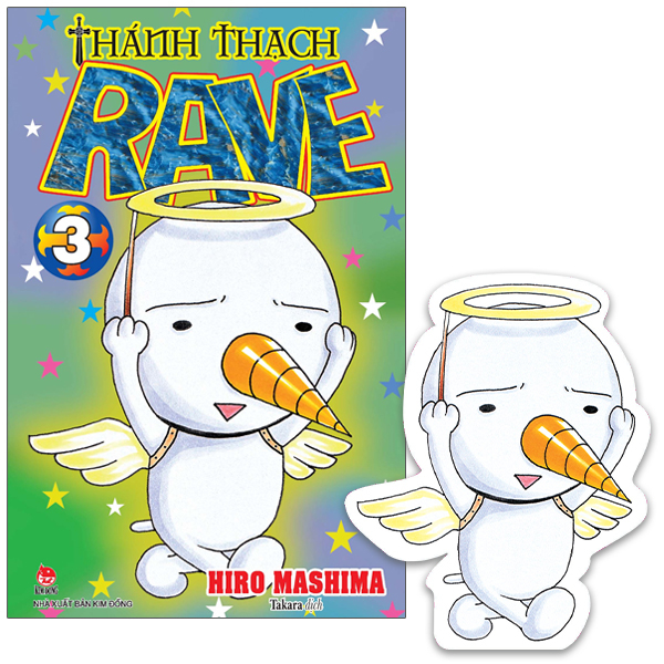 bộ thánh thạch rave - tập 3 - tặng kèm bookmark plue