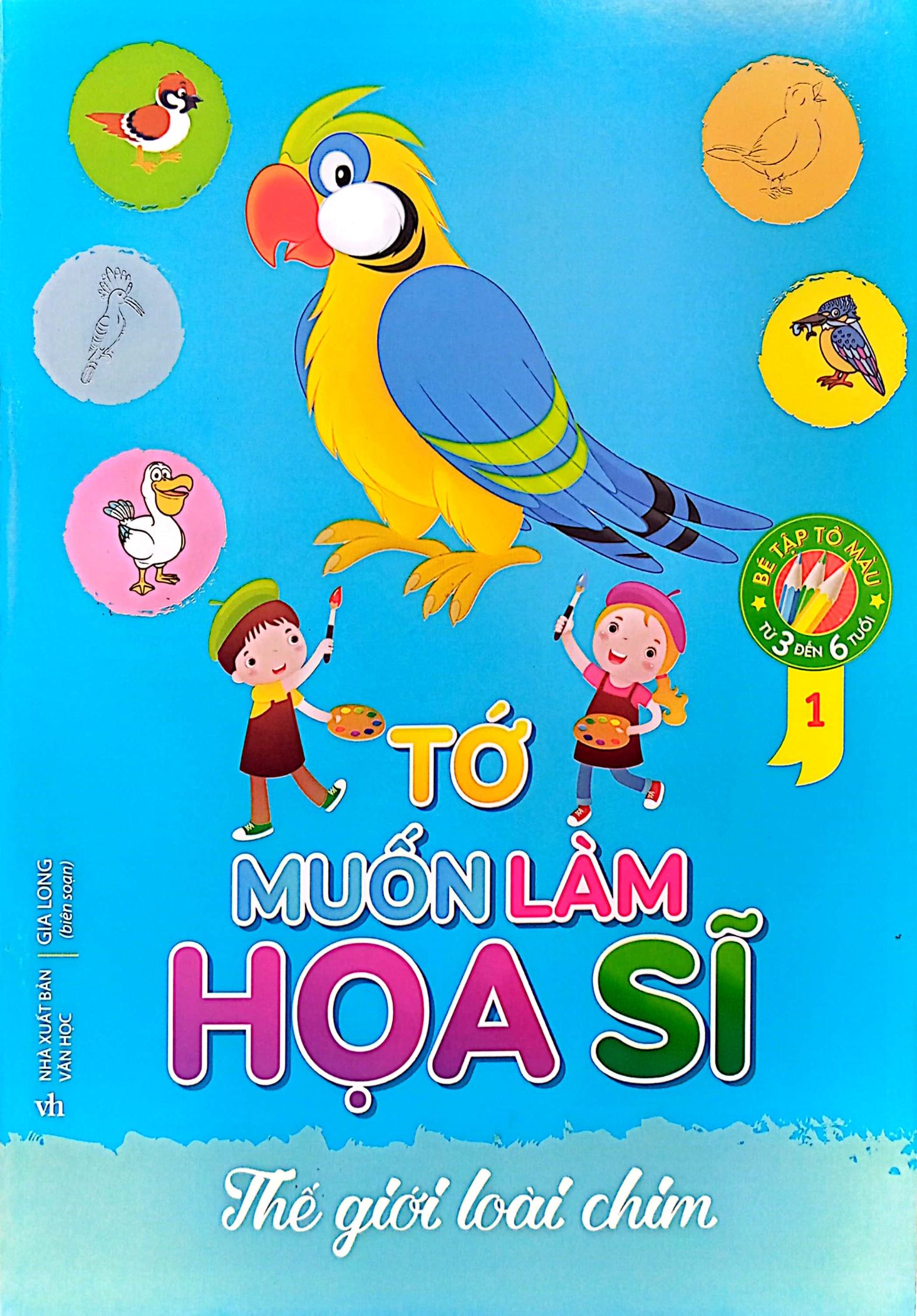 bộ thế giới loài chim - tớ muốn làm họa sĩ