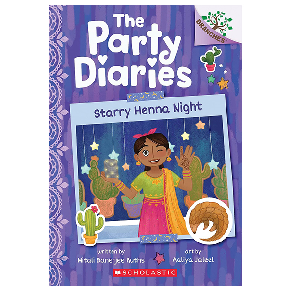 bộ the party diaries 2 - starry henna night (a branches book)