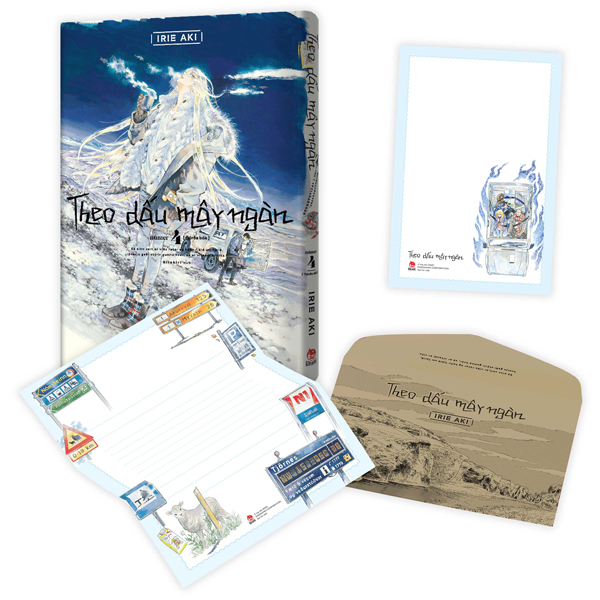 Bo
						
										
										Theo Dau May Ngan - Tap 4 - Tang Kem Obi + Postcard + Phong Thu + Giay Viet Thu