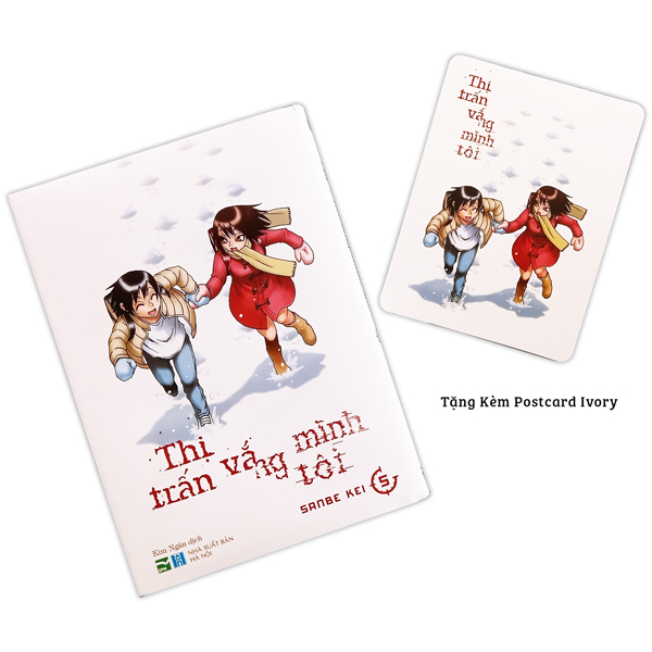 bộ thị trấn vắng mình tôi - tập 5 - tặng kèm postcard ivory