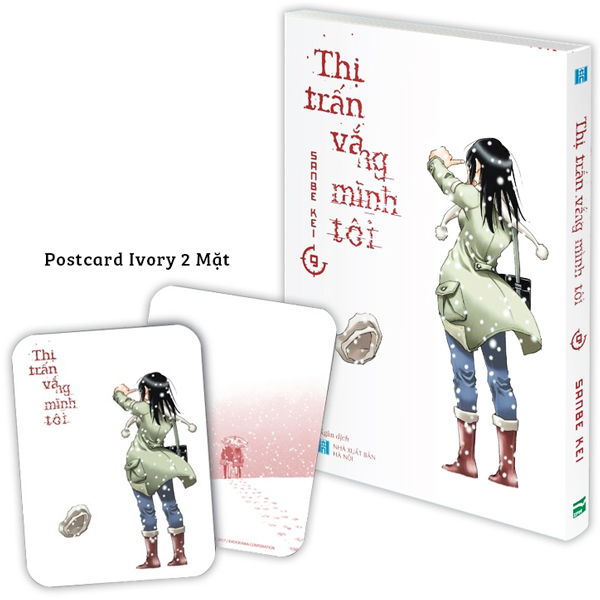 bộ thị trấn vắng mình tôi - tập 9 - tặng kèm postcard ivory