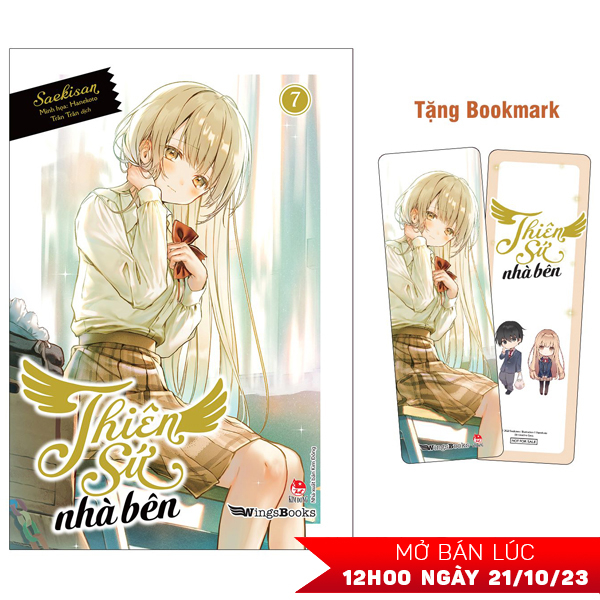 bộ thiên sứ nhà bên - tập 7 - tặng kèm bookmark