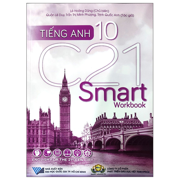 bộ tiếng anh 10 - c21 - smart - workbook (2022)