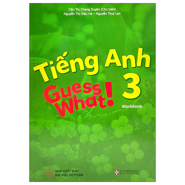 bộ tiếng anh 3 guess what! - workbook