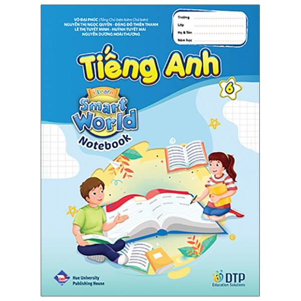 bộ tiếng anh 6 i-learn smart world - notebook