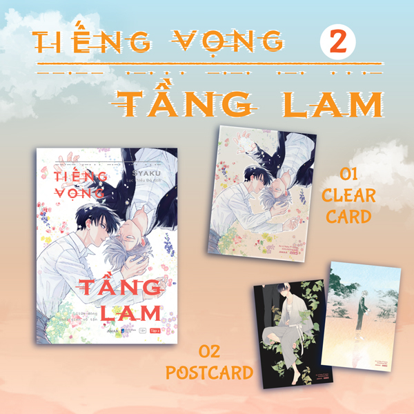 Bộ
						
										
										Tiếng Vọng Tầng Lam - Tập 2 - Tặng Kèm 1 PVC Card + 2 Postcard Hai Mặt Phủ Nhung Mịn