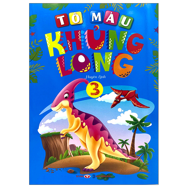 bộ tô màu khủng long - tập 3 (2022)